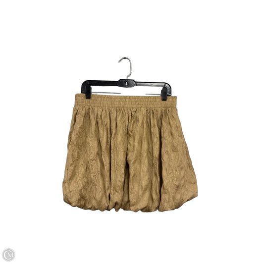 Skirt Mini & Short By Pinch In Tan, Size: L