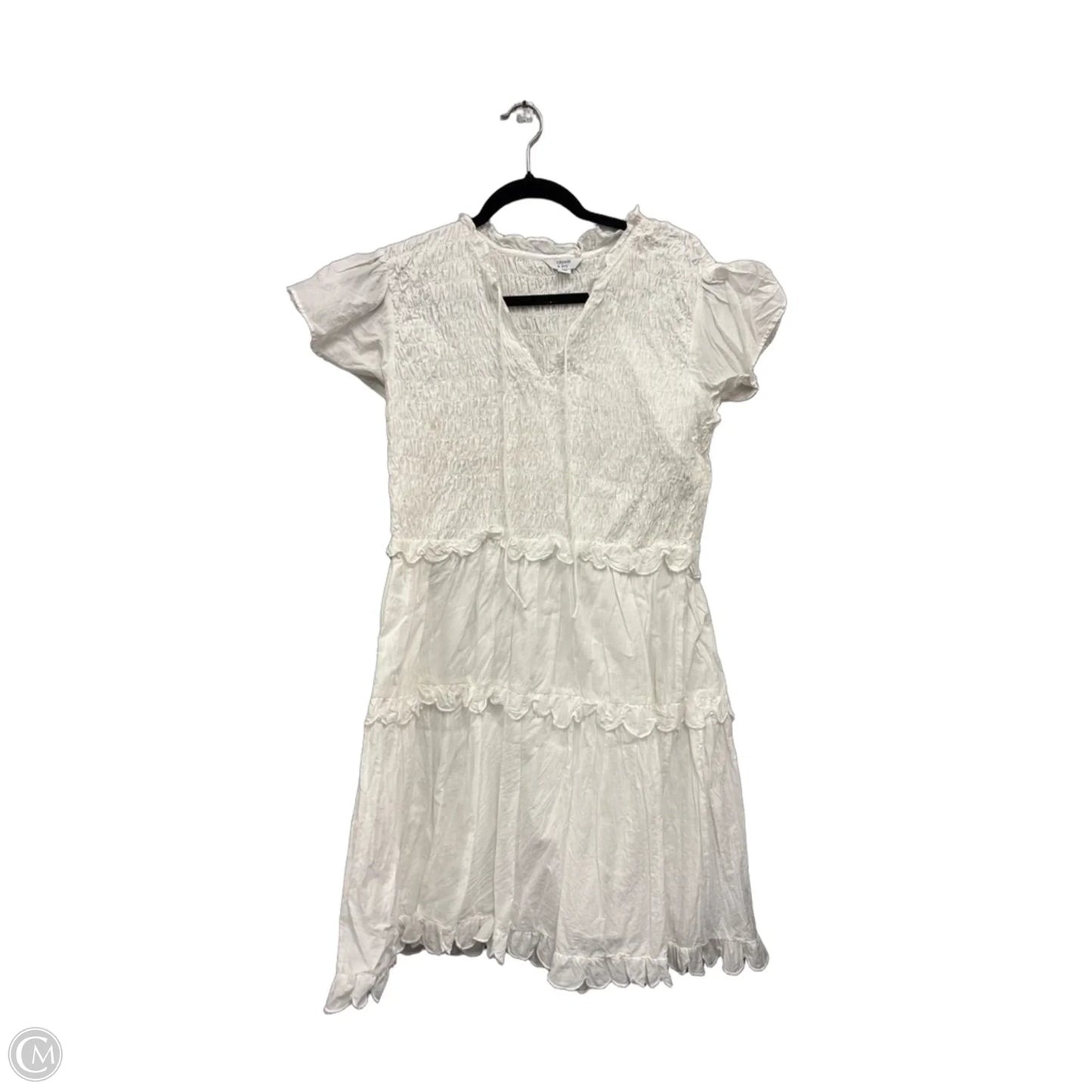 Dress Casual Short By Crown And Ivy In White, Size: L