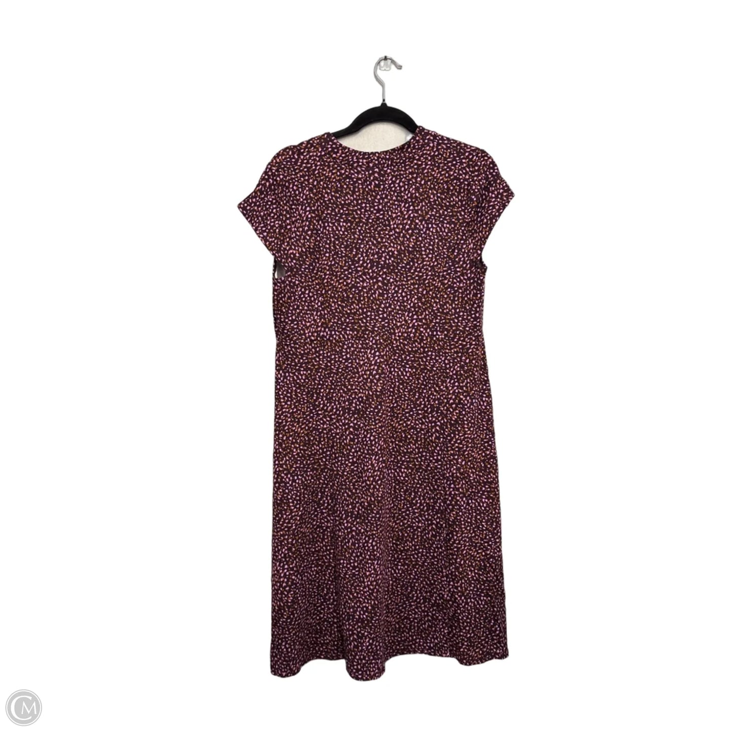 Dress Casual Short By J. Jill In Gold & Purple, Size: M
