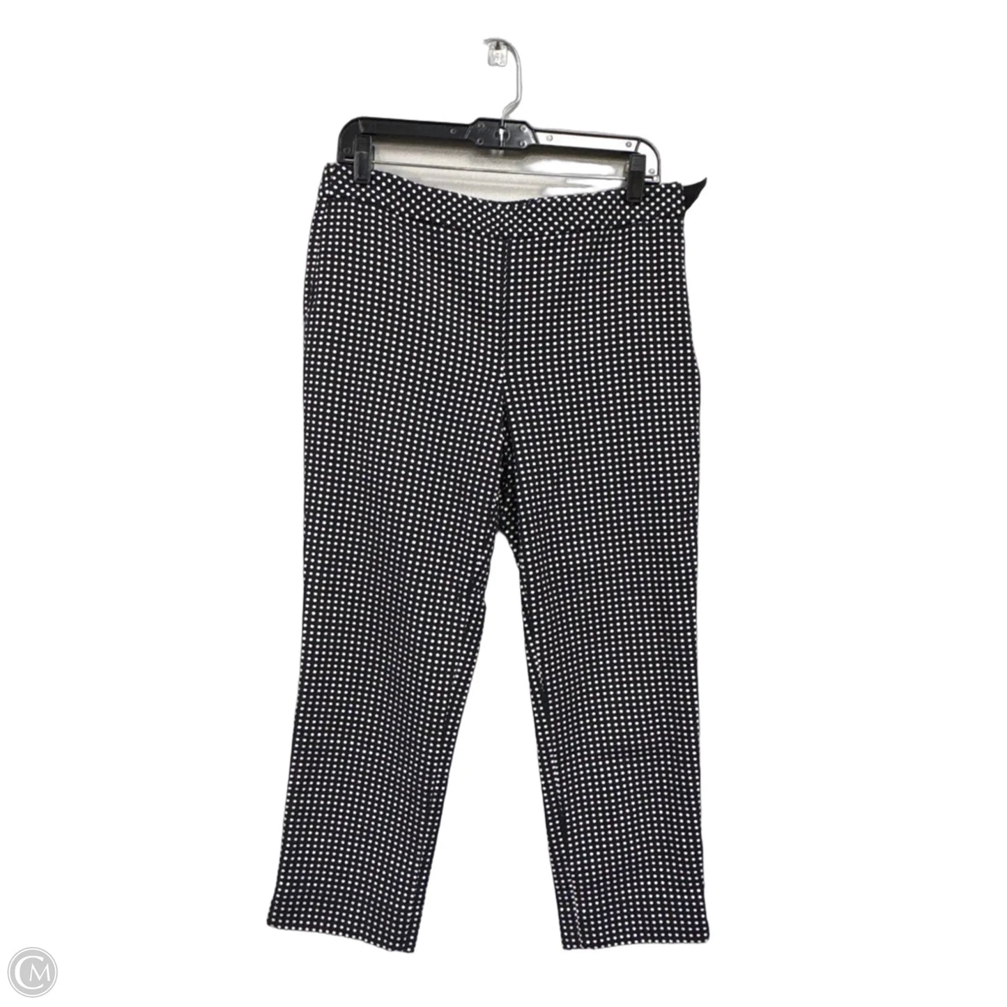 Pants Other By Talbots In Black & Cream, Size: 6