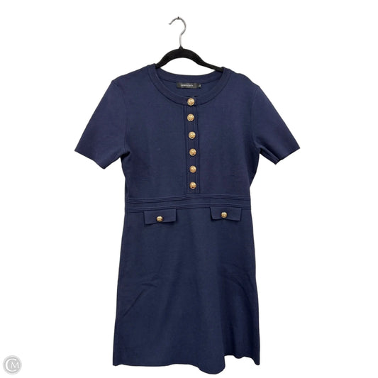 Dress Sweater By Merokeety In Navy, Size: L
