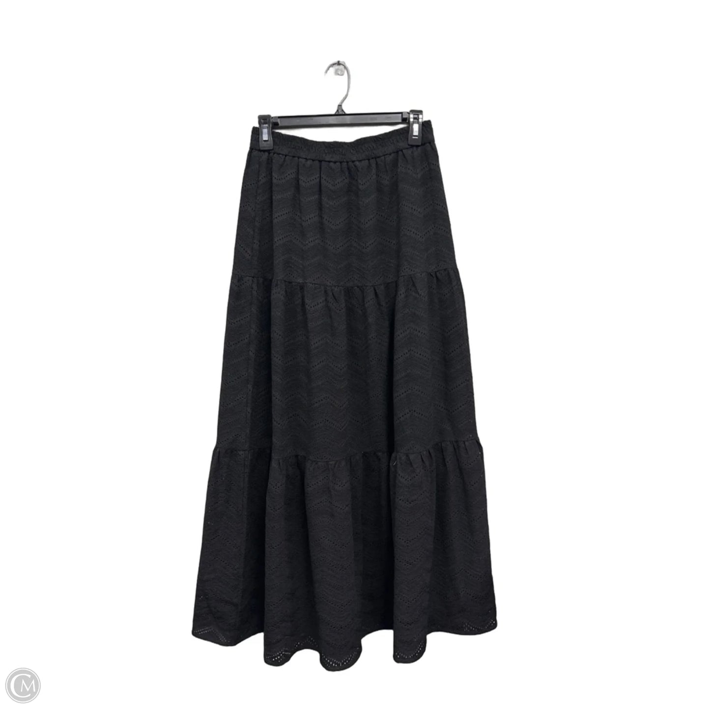 Skirt Maxi By Ee Some In Black, Size: S