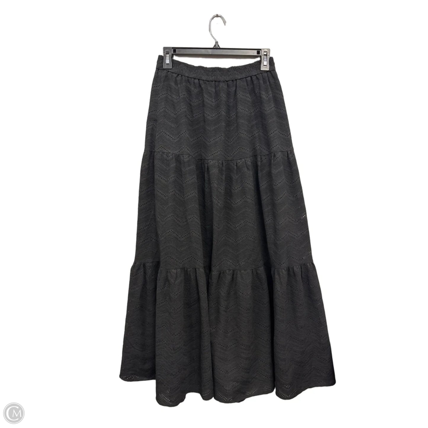 Skirt Maxi By Ee Some In Black, Size: S