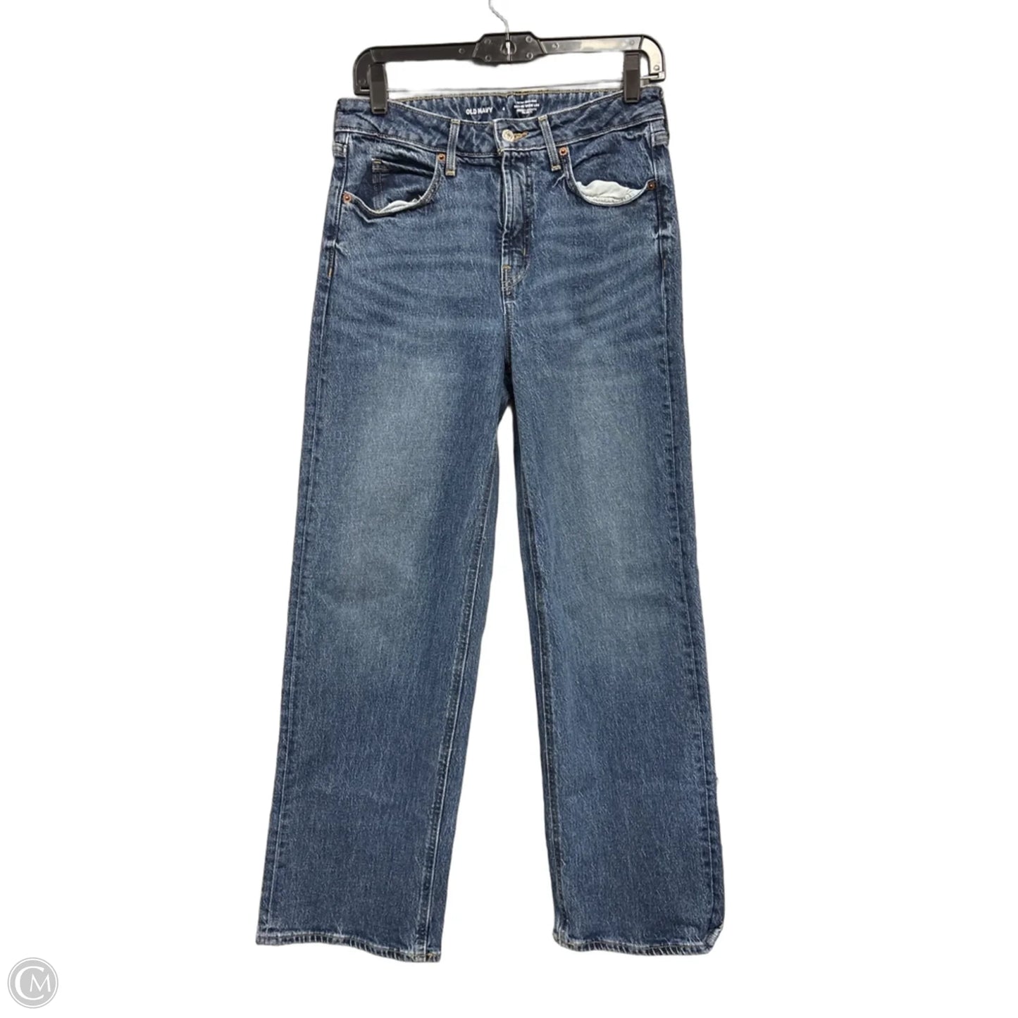 Jeans Wide Leg By Old Navy In Blue, Size: 4