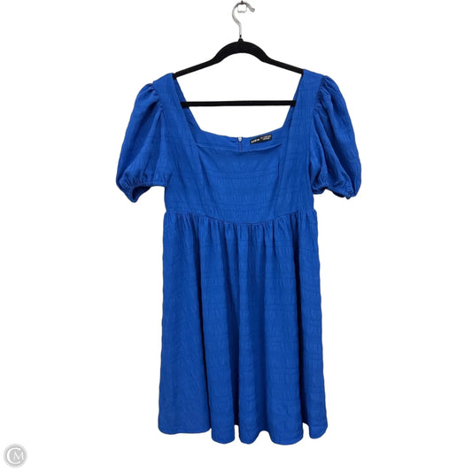 Dress Casual Short By Shein In Blue, Size: L