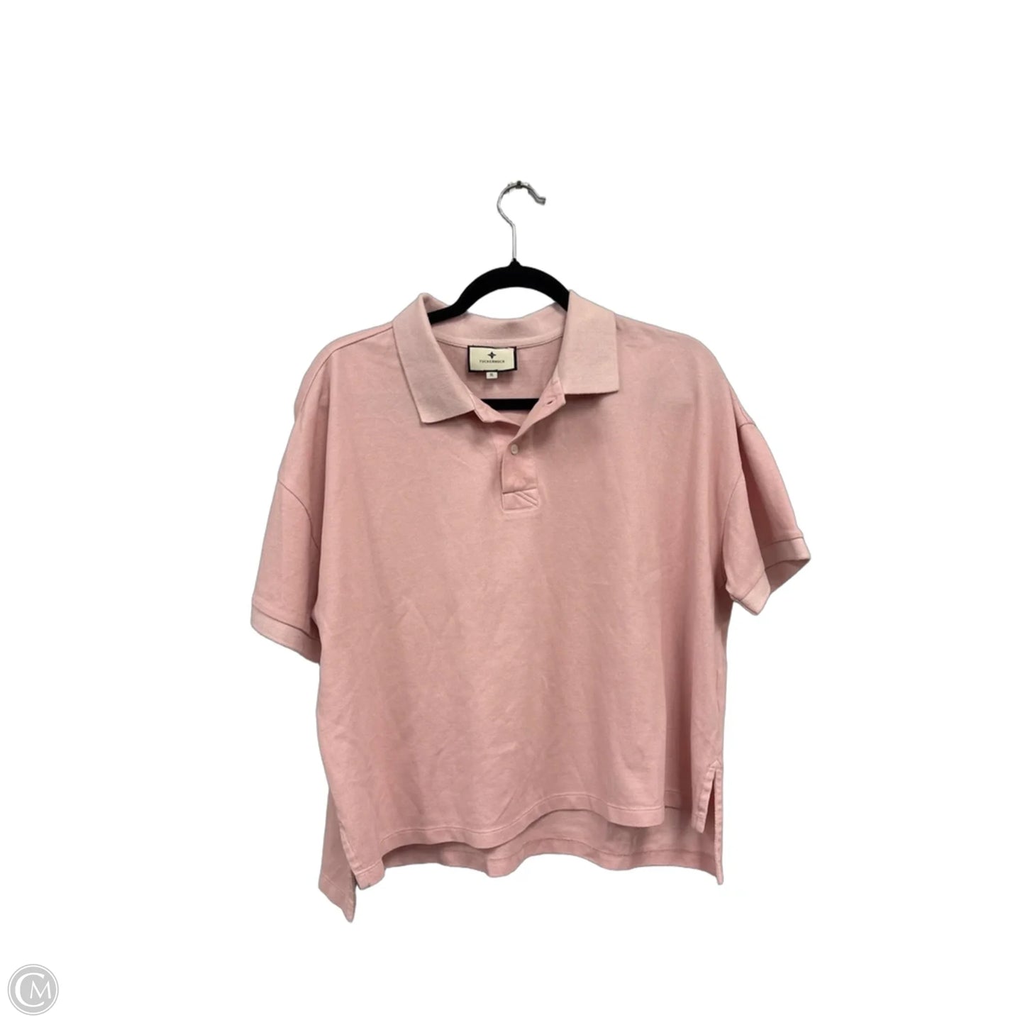 Top Short Sleeve By Tuckernuck In Pink, Size: Xl