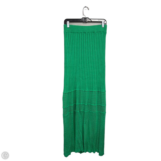 Skirt Maxi By Cmb In Green, Size: L