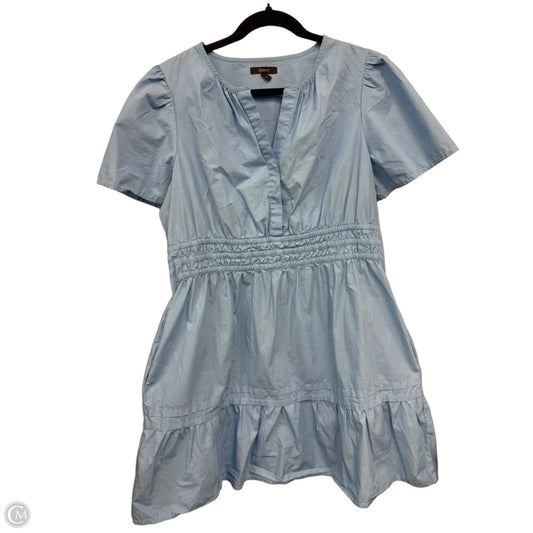 Dress Casual Short By Quince In Blue, Size: L