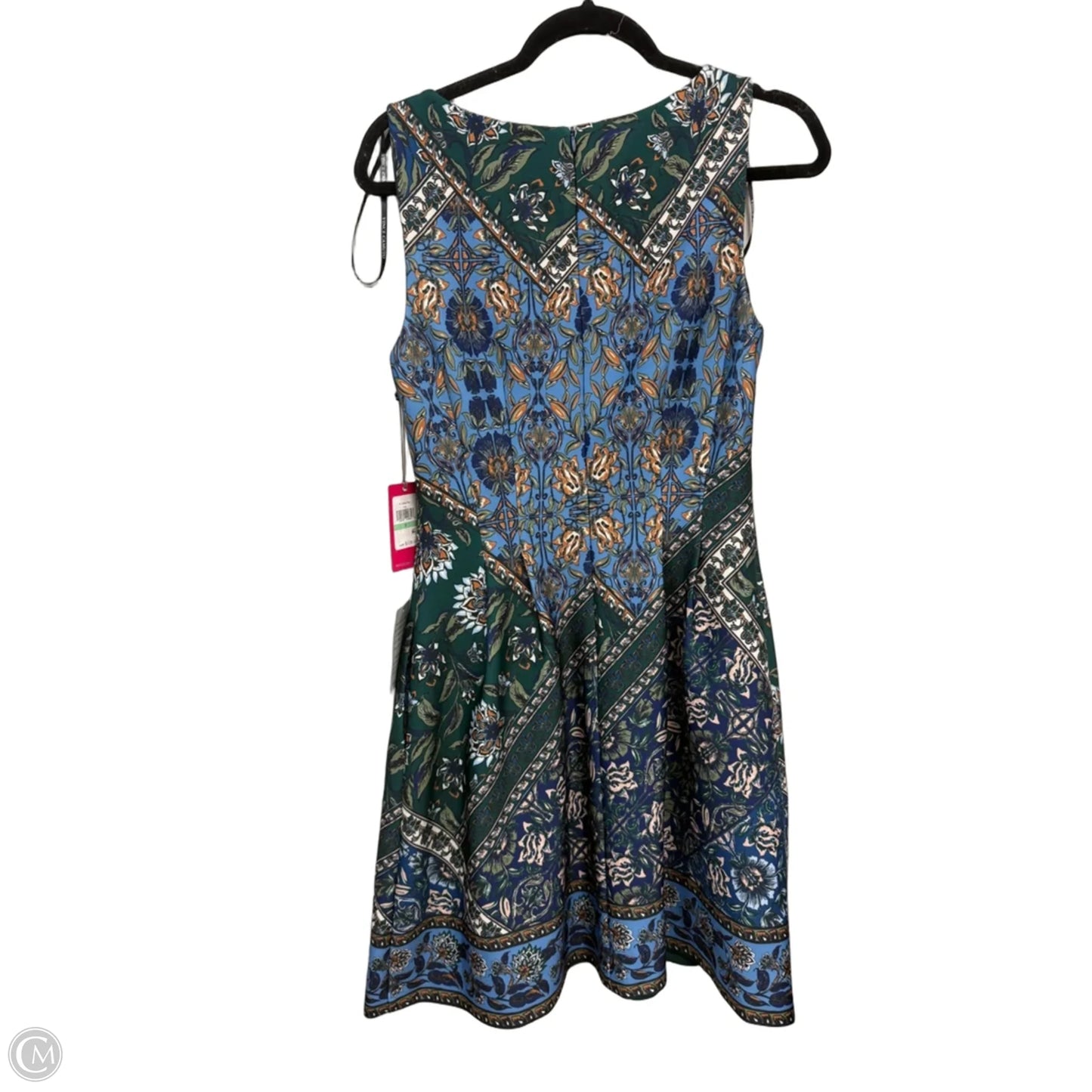 Dress Casual Short By Vince Camuto In Blue & Green, Size: 8