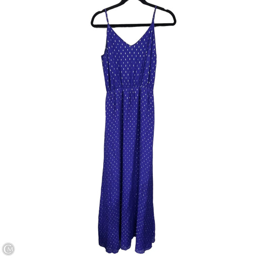 Dress Designer By Lilly Pulitzer In Blue & Silver, Size: S