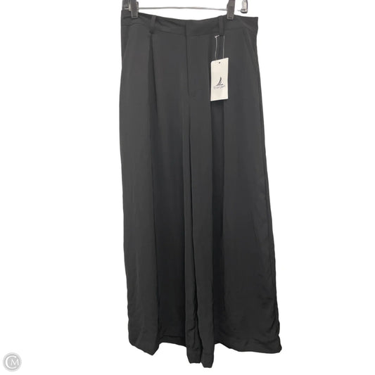 Pants Wide Leg By Clothes Mentor In Black, Size: L