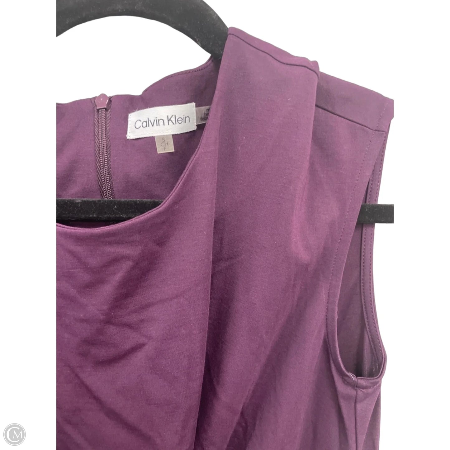 Bodysuit By Calvin Klein In Purple, Size: S