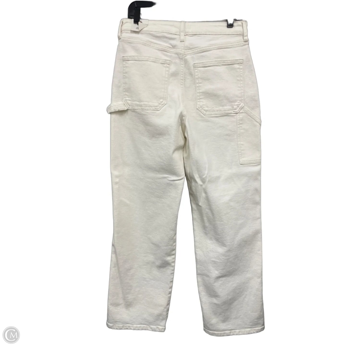 Jeans Wide Leg By Clothes Mentor In Cream, Size: 8