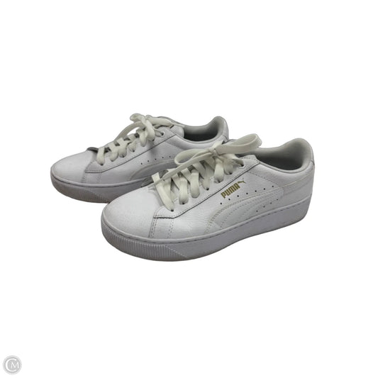 Shoes Sneakers By Puma In White, Size: 7.5
