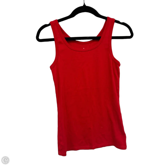 Tank Top By A New Day In Red, Size: S
