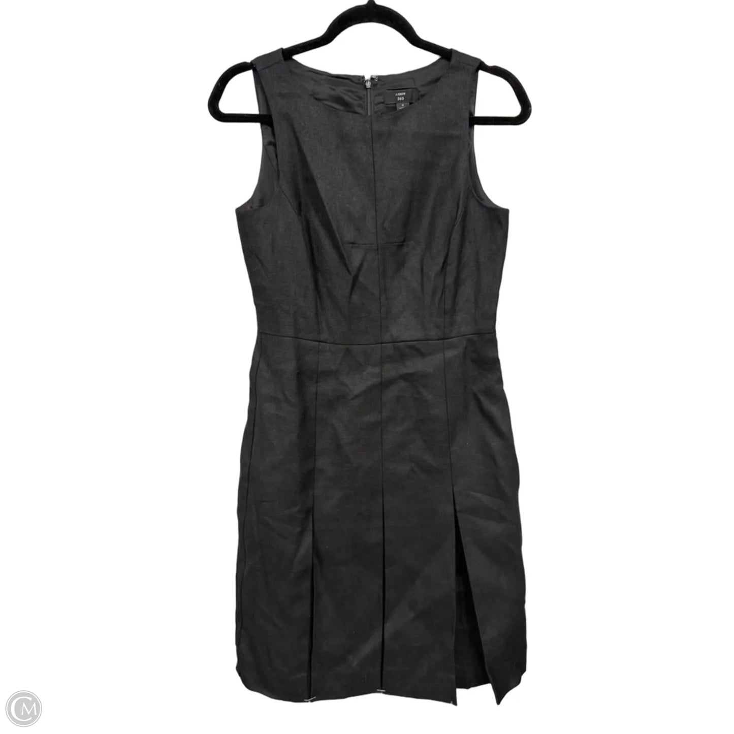 Dress Casual Midi By J. Crew In Black, Size: 4