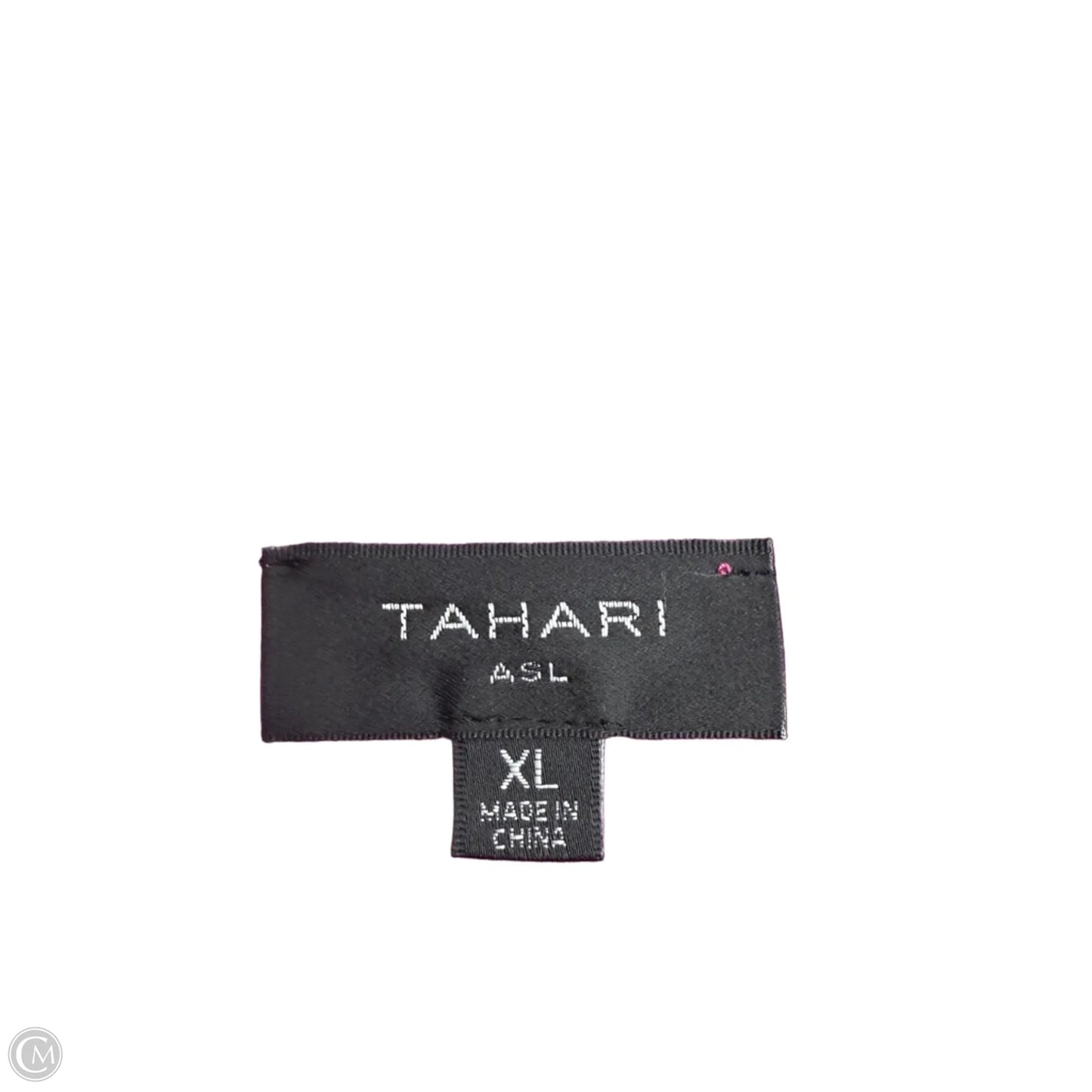 Sweater Short Sleeve By Tahari In Pink & Tan, Size: Xl