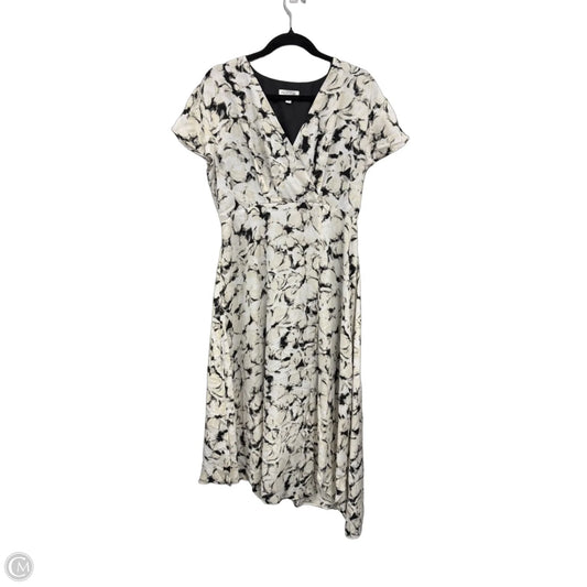 Dress Casual Midi By Prologue In Black & White, Size: M