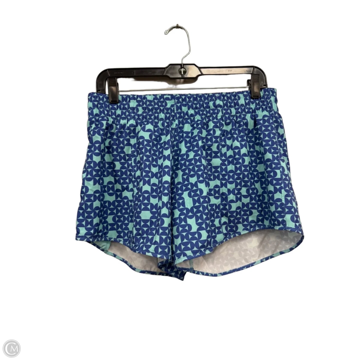 Athletic Shorts By Rabbit In Blue, Size: L