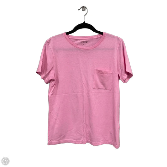 Top Short Sleeve Basic By J. Crew In Blue & Green, Size: S
