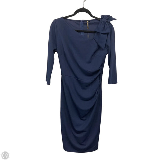 Dress Casual Midi By Clothes Mentor In Navy, Size: M