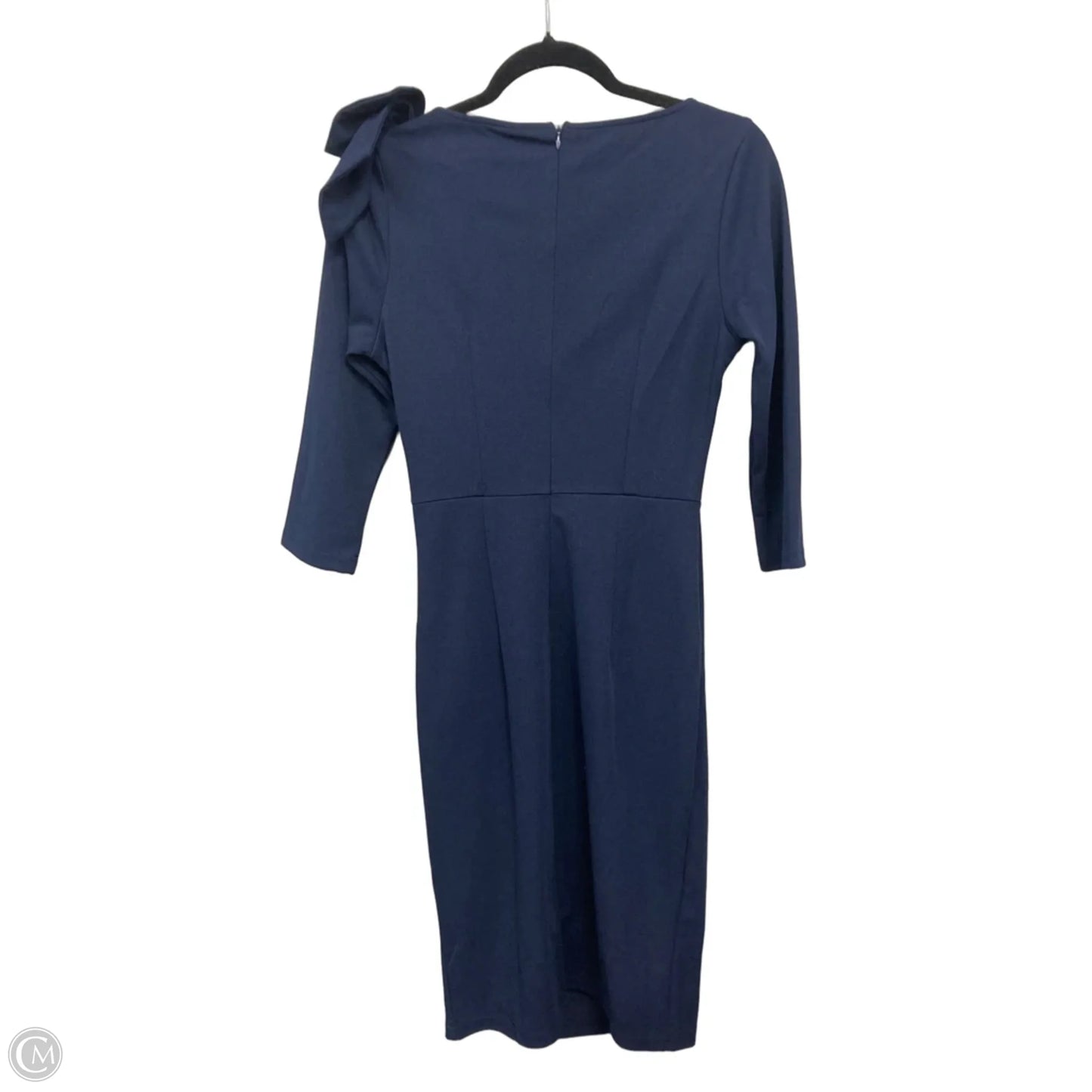 Dress Casual Midi By Clothes Mentor In Navy, Size: M