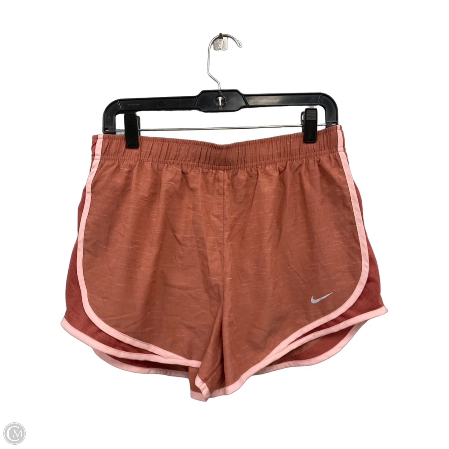 Athletic Shorts By Nike Apparel In Copper, Size: L