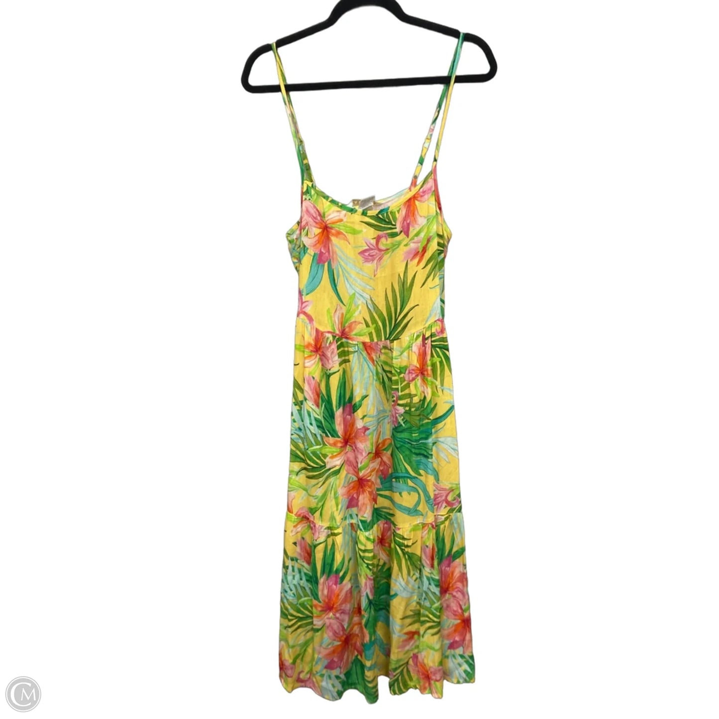 Dress Casual Maxi By Astr In Pink & White, Size: M