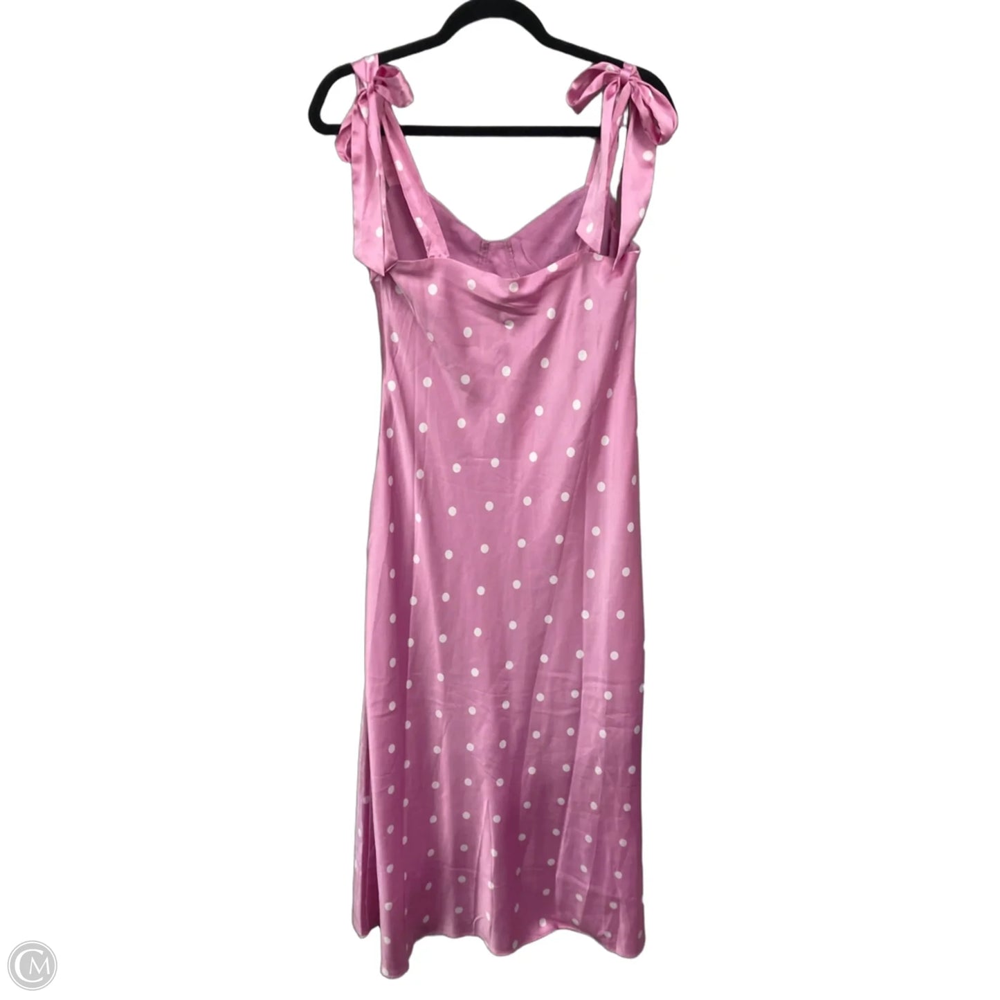 Dress Casual Maxi By Astr In Pink & White, Size: M