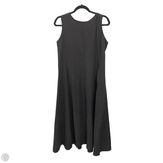Dress Casual Midi By Uniqlo In Black, Size: L
