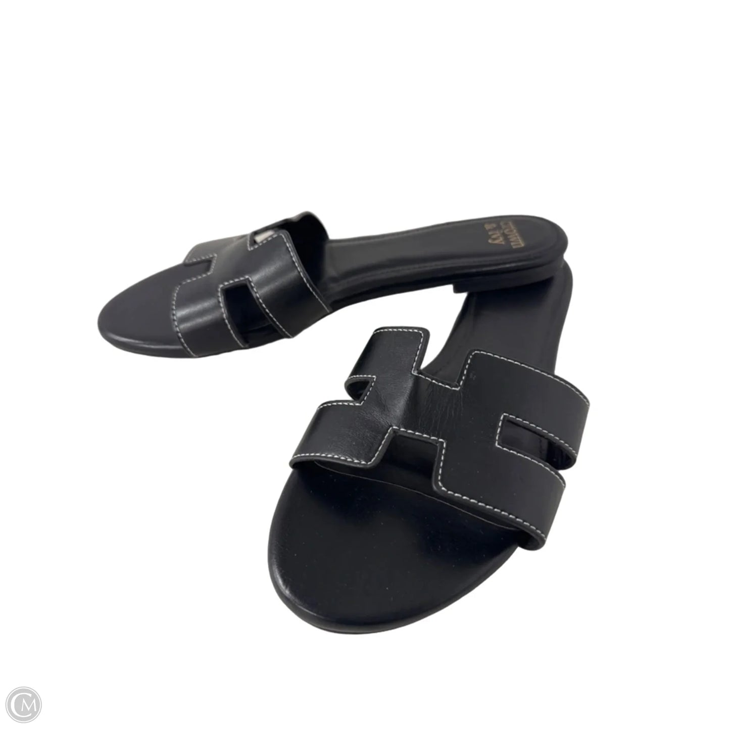 Sandals Flats By Crown And Ivy In Black, Size: 11