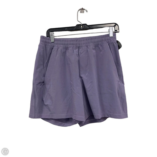 Athletic Shorts By Lululemon In Purple, Size: M