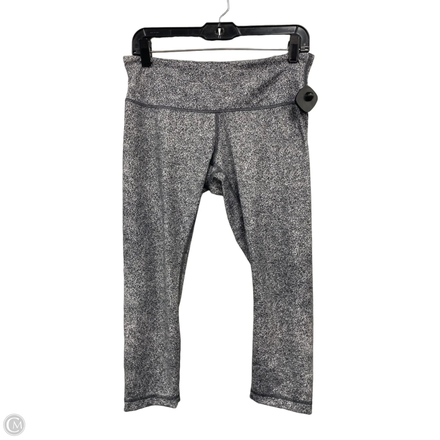 Athletic Leggings By Lululemon In Black & White, Size: 8