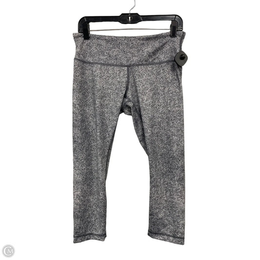 Athletic Leggings By Lululemon In Black & White, Size: 8