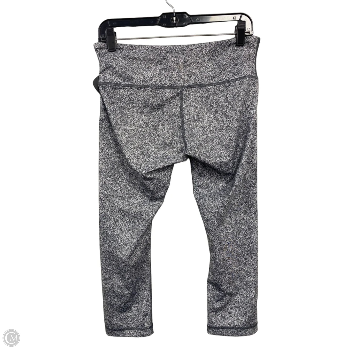 Athletic Leggings By Lululemon In Black & White, Size: 8