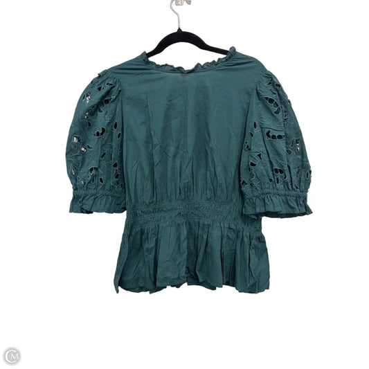 Top Short Sleeve By Universal Thread In Teal, Size: Xxl