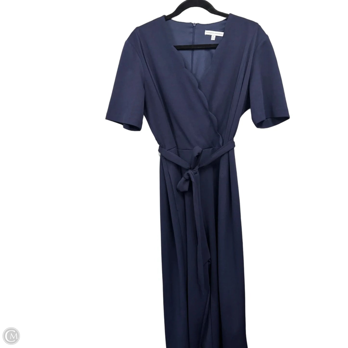 Jumpsuit By Sandra Darren In Navy, Size: Xl