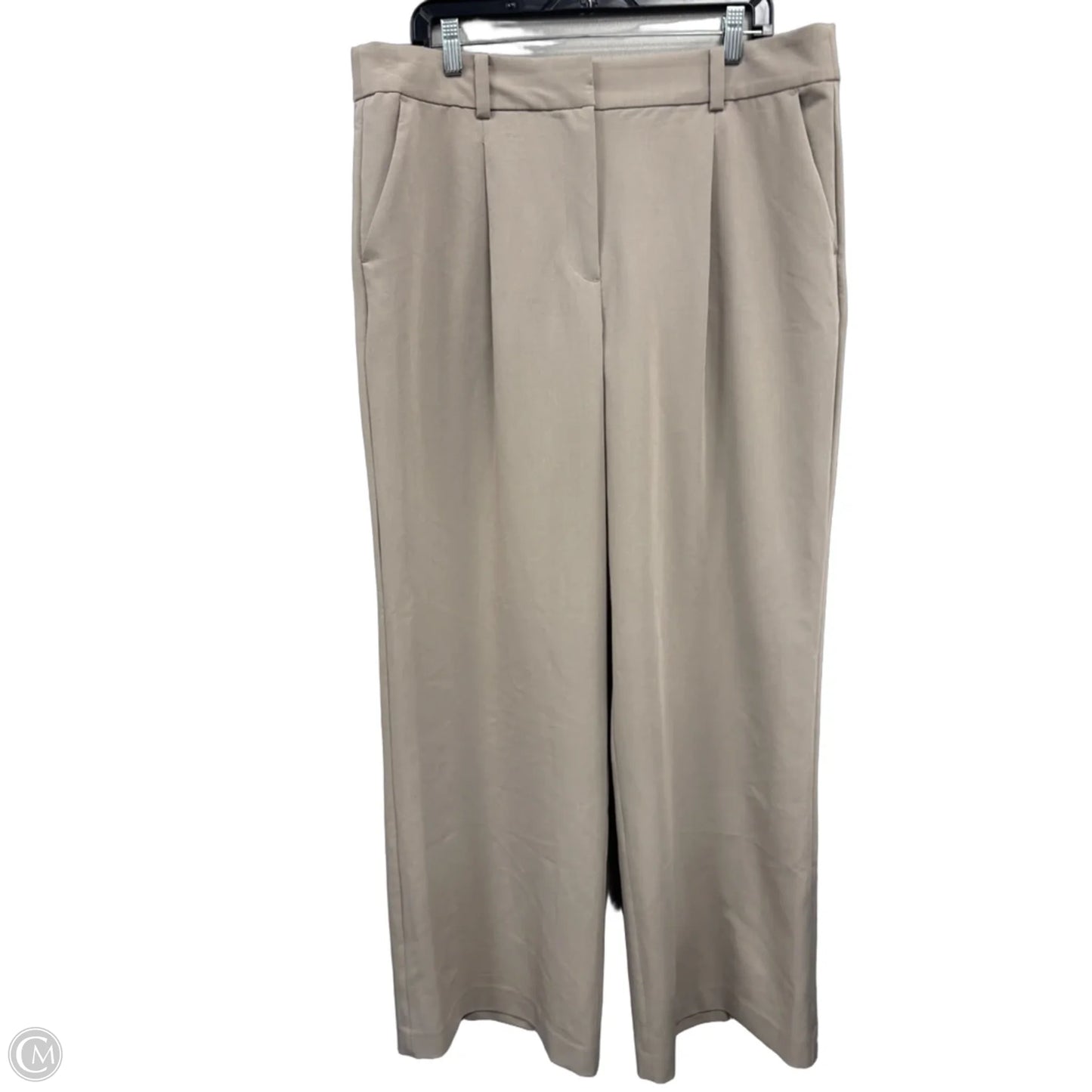 Pants Wide Leg By Loft In Tan, Size: 14