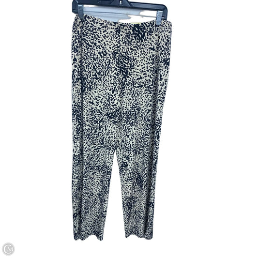 Pants Wide Leg By Jm Collections In Black & Tan, Size: M