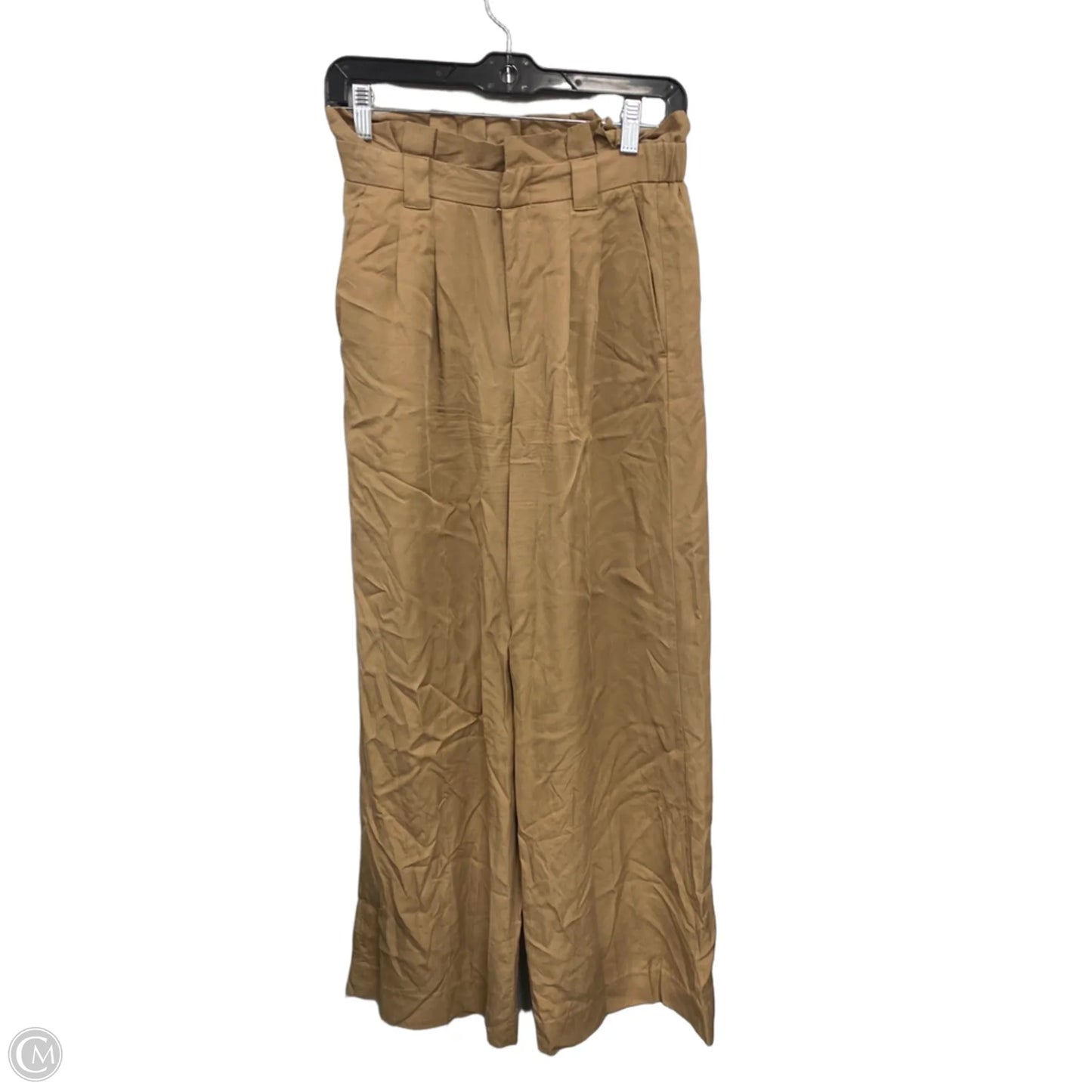 Pants Wide Leg By Banana Republic In Tan, Size: 0
