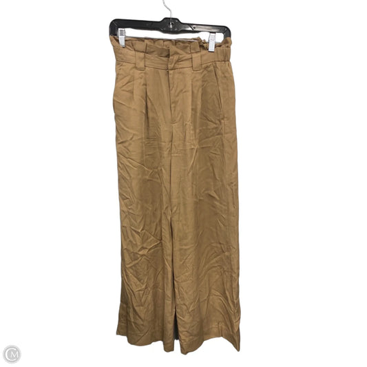 Pants Wide Leg By Banana Republic In Tan, Size: 0