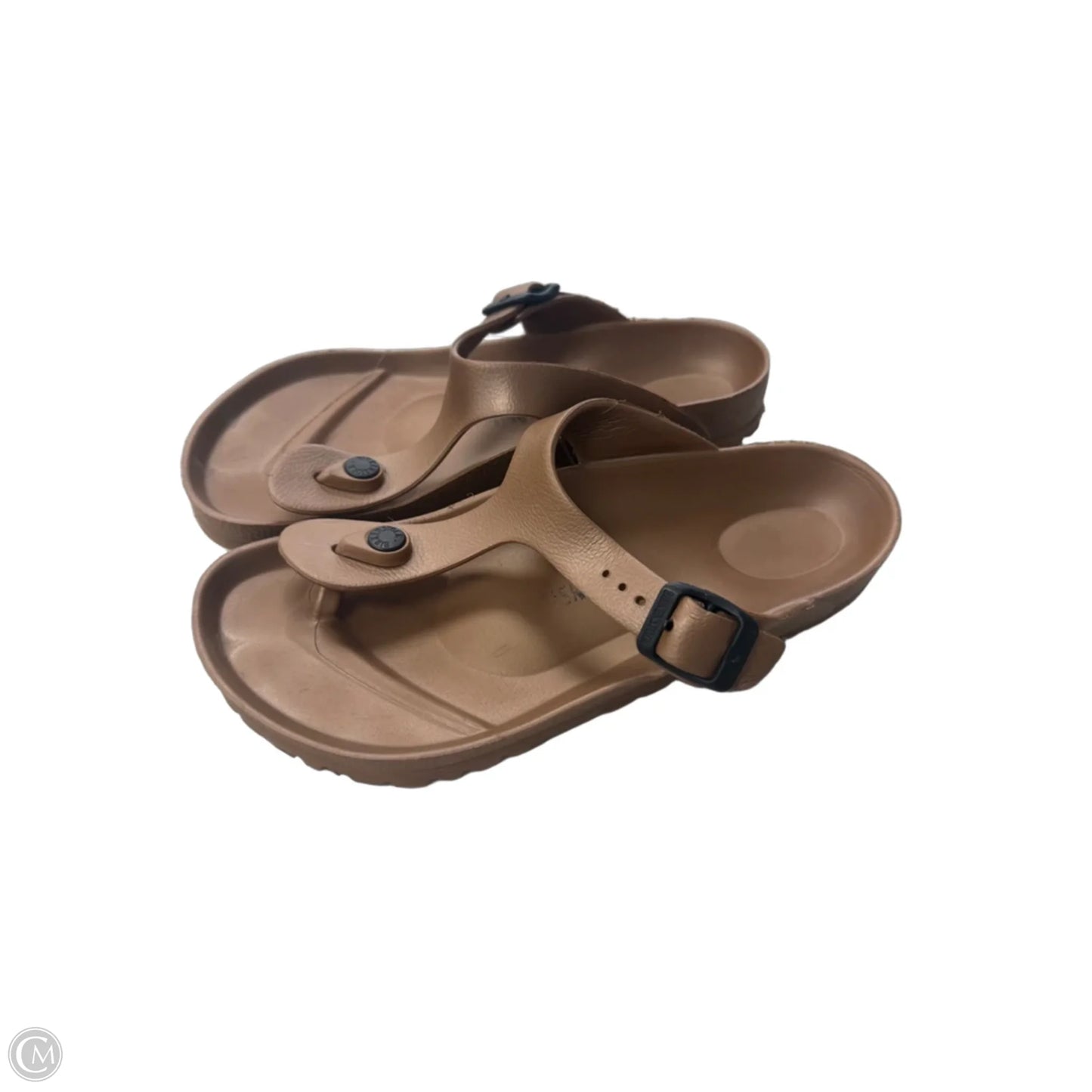 Sandals Flats By Birkenstock In Copper, Size: 6.5