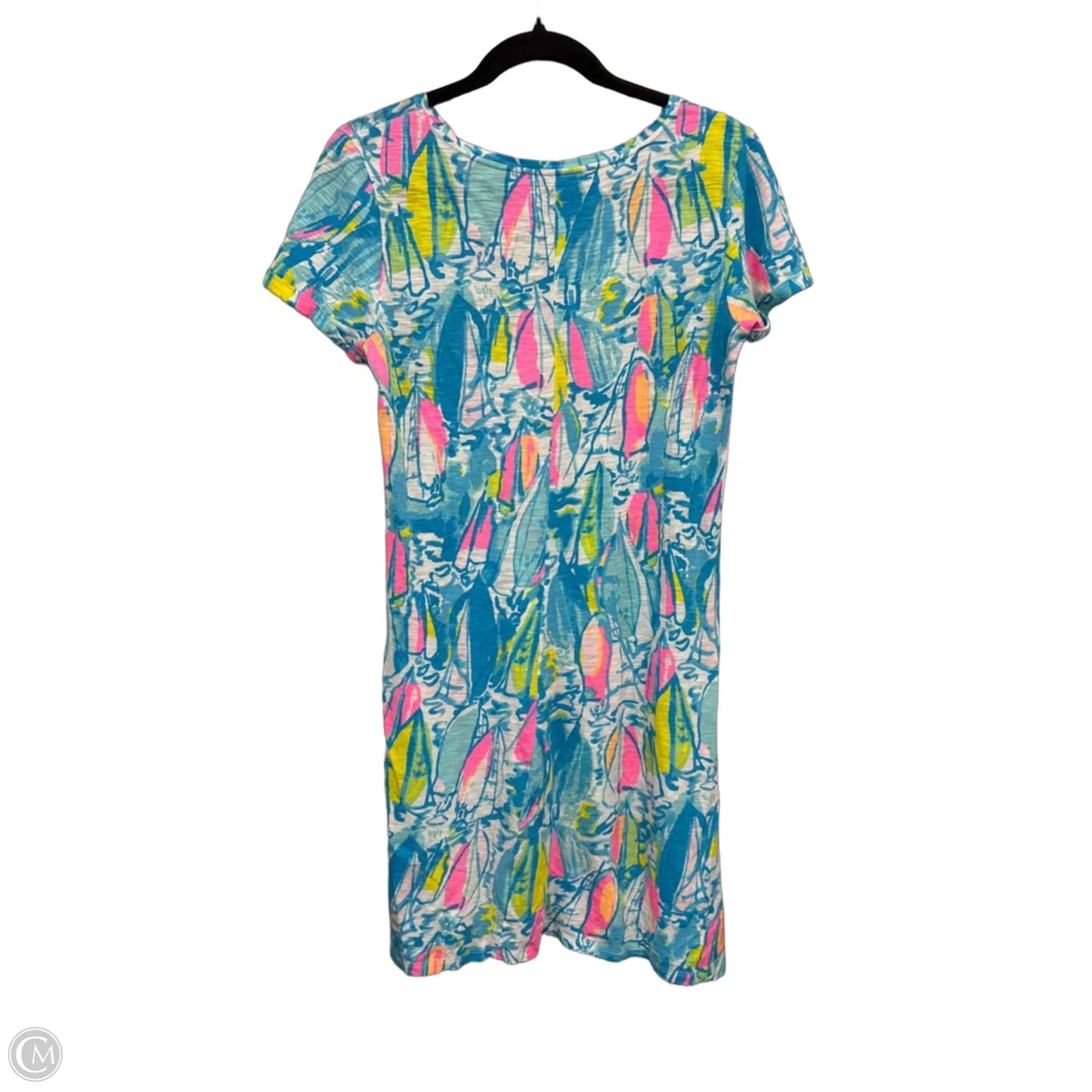 Dress Designer By Lilly Pulitzer In Blue & Pink, Size: S