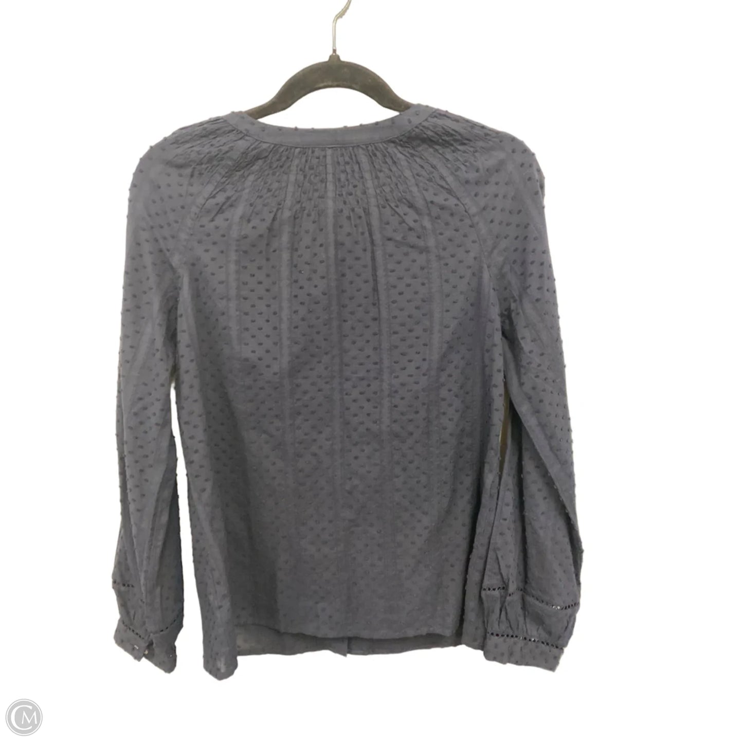 Top Long Sleeve By Talbots In Navy, Size: Xs