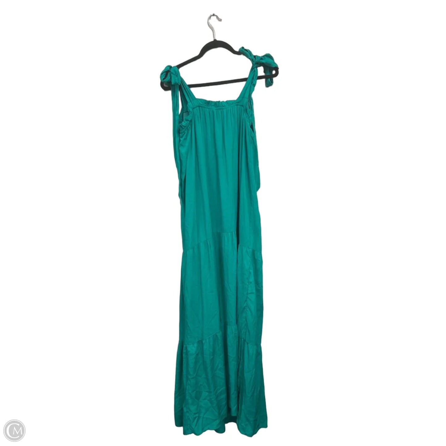 Dress Casual Maxi By Andree By Unit In Green, Size: L