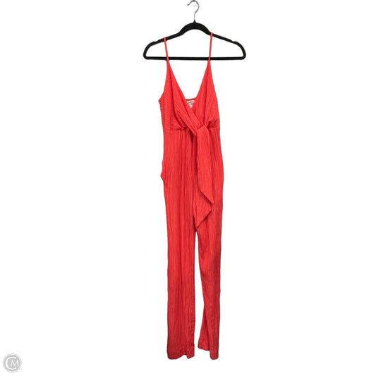 Jumpsuit By Clothes Mentor In Coral, Size: M