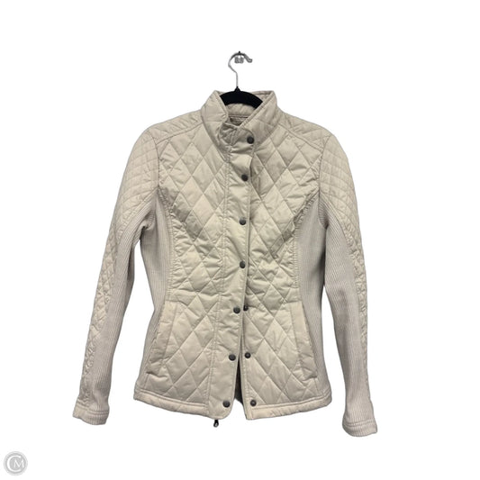 Jacket Puffer & Quilted By Merona In Tan, Size: M