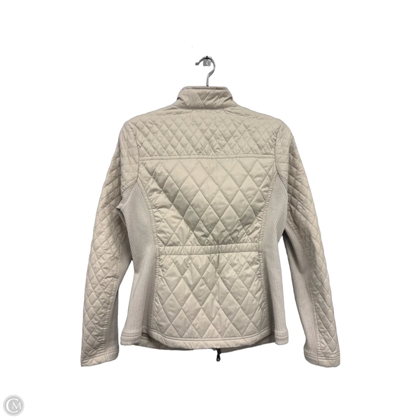 Jacket Puffer & Quilted By Merona In Tan, Size: M