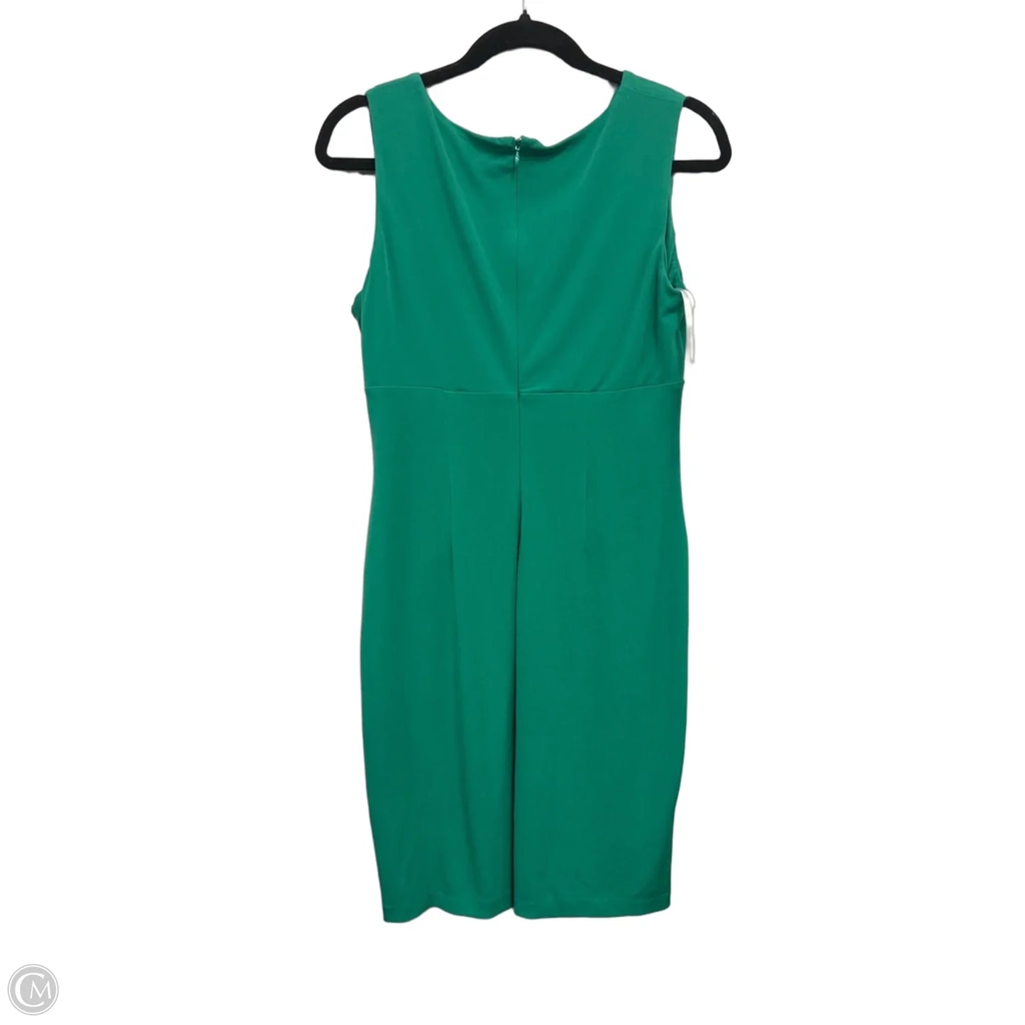 Dress Casual Midi By Calvin Klein In Green, Size: 8