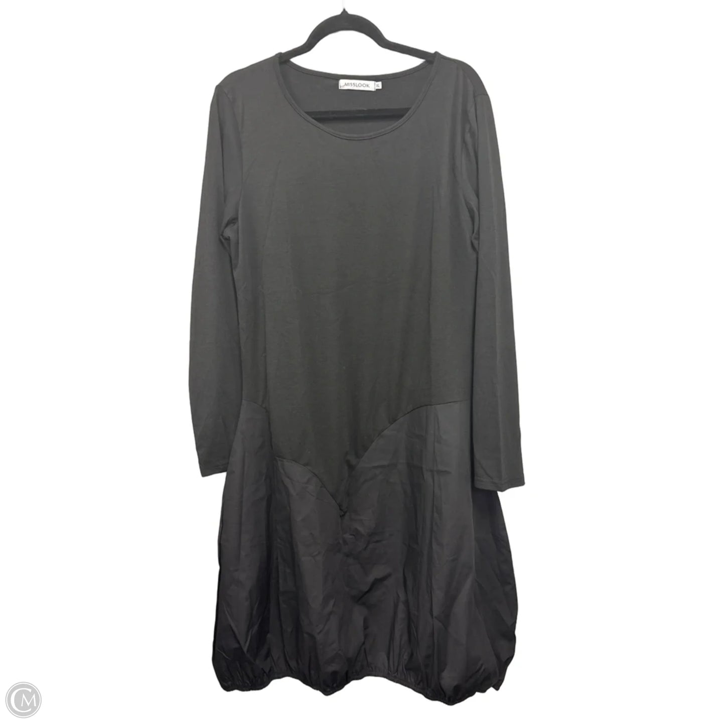 Dress Casual Midi By Misslook In Black, Size: Xl
